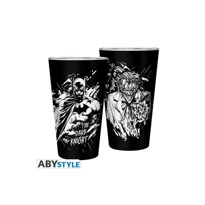 ABYSTYLE DC COMICS - Bicchiere 400 ml: "Batman & Joker"