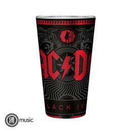 ABYSTYLE AC/DC - Bicchiere grande 400ml: "Black Ice"