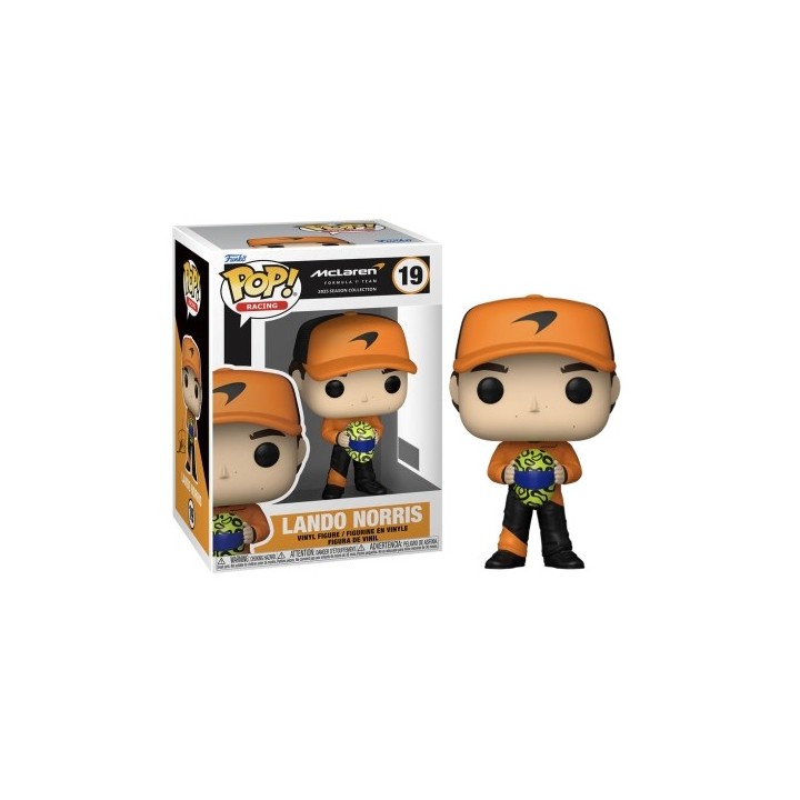 FUNKO POP Racing: McLaren - 19 Lando Norris 9cm