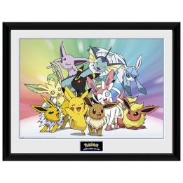 ABYSTYLE POKEMON - Poster incorniciato: "Eevee" (30x40)