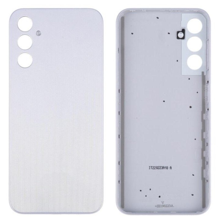 COVER POSTERIORE PER SAMSUNG GALAXY A14 A145F ARGENTO ORIGINALE