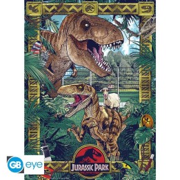ABYSTYLE JURASSIC PARK - Set 2 Poster: "Gates and Biodiversity"