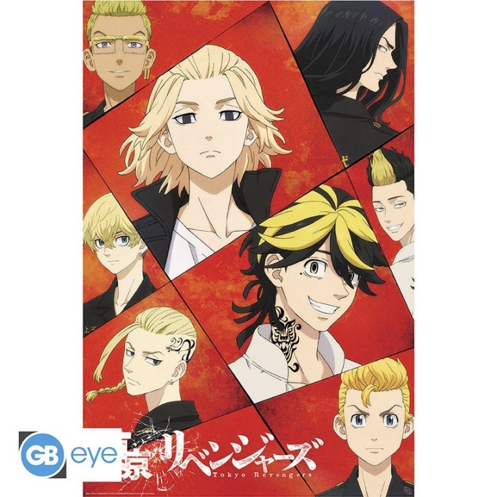 ABYSTYLE TOKYO REVENGERS - Poster Maxi 91.5x61 :"Key Art"