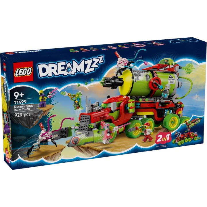 LEGO 71499 Il camion della vernice spray di Mateo