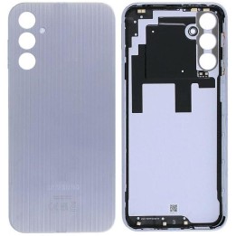 COVER POSTERIORE PER SAMSUNG GALAXY A14 A145R A145P ARGENTO ORIGINALE