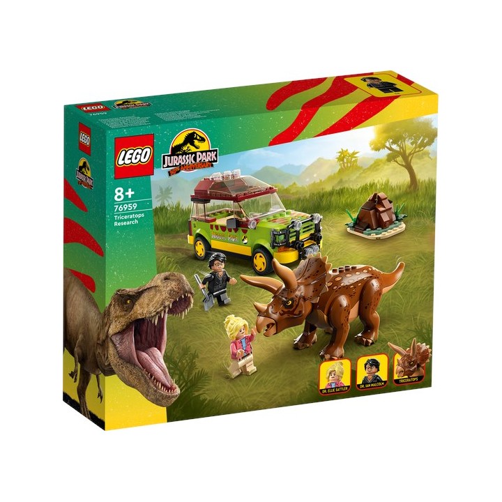 LEGO 76959 La ricerca del Triceratopo