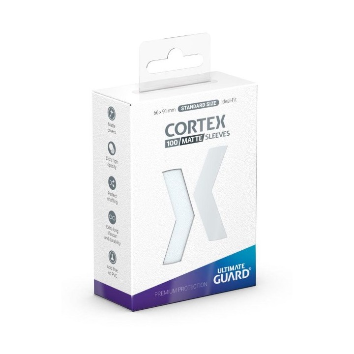 ULTIMATE GUARD Cortex Sleeves Standard Size Matte Transparent (100)