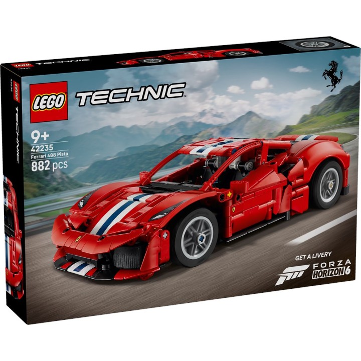 LEGO 42235 TECHNIC - Auto Ferrari 488 PISTA