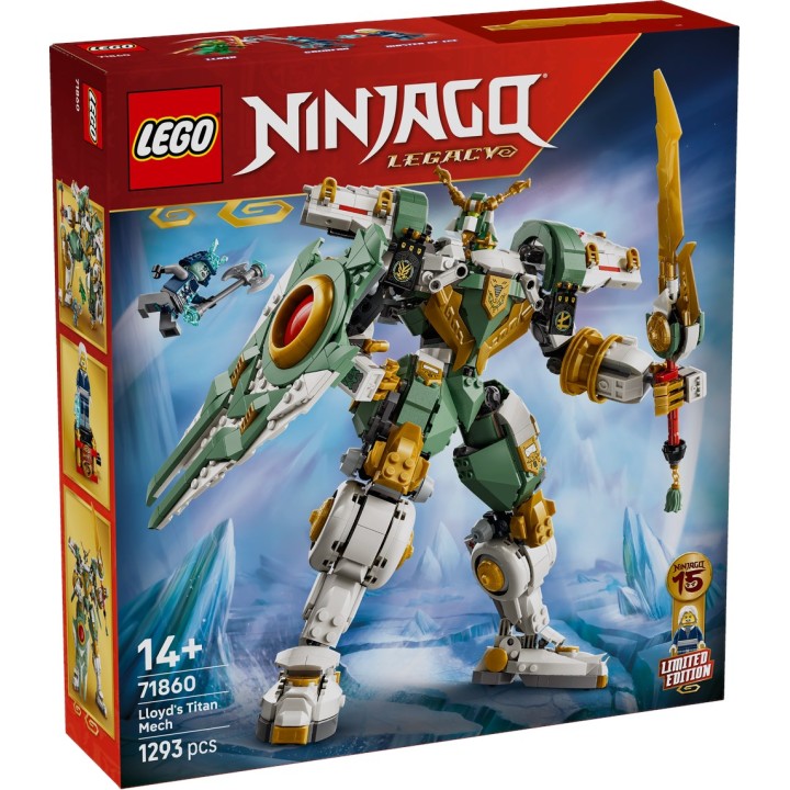 LEGO 71860 Ninjago - Mech Titano di Lloyd - 15 anniversario