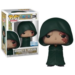 FUNKO POP Animation: One Piece - Monkey D. Dragon W/Chase (Exclusive) 9 cm