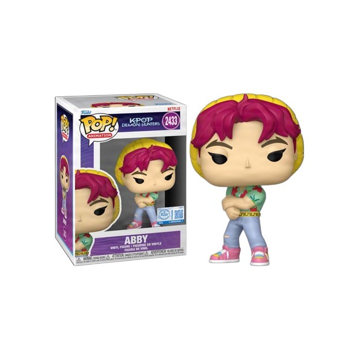 FUNKO POP Animation: K-Pop Demon Hunter - 2433 Abby (Exclusive) 9cm