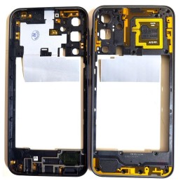 COVER CENTRALE B PER SAMSUNG GALAXY A15 5G A156B NERO