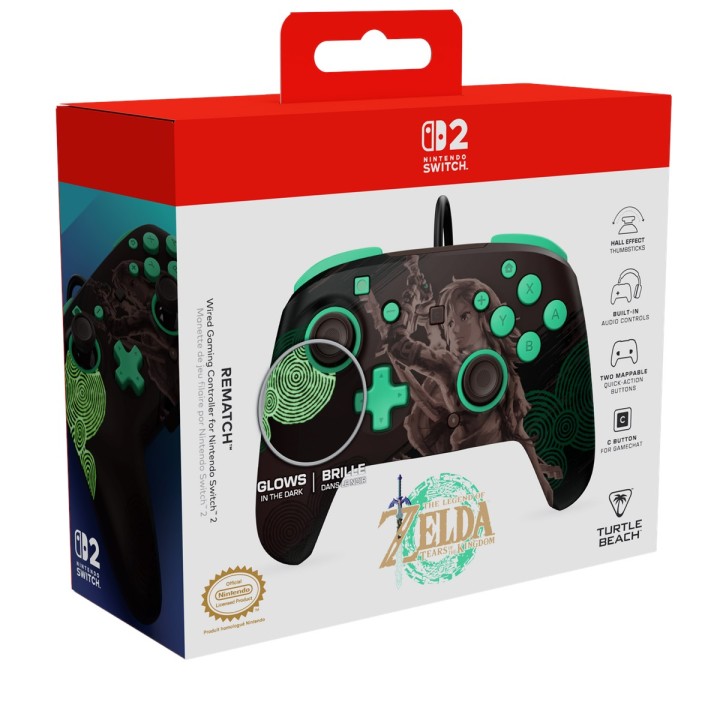 TURTLE BEACH Rematch Wired NS2 Legend of Zelda INT