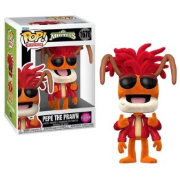 FUNKO POP Television Muppets -1678 Pepe The Prawn (Flocked) 9cm