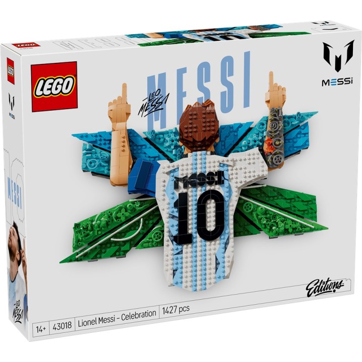 LEGO 43018 EDITIONS SPORTS - Lionel Messi - Celebrazione