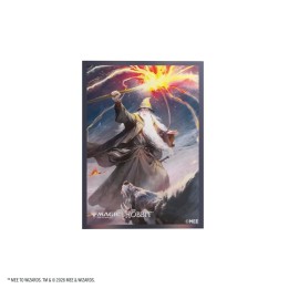 GAMEGENIC Magic: The Gathering - The Hobbit - Premium Art Sleeves - Gandalf Shadow's Foe