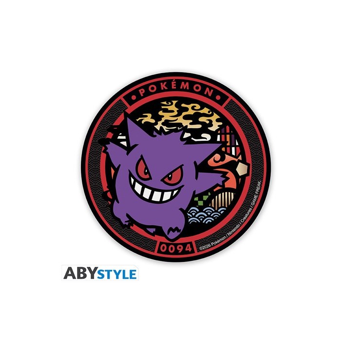 ABYSTYLE - POKEMON - Ceramic Coasters "Gengar"