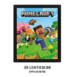 PYRAMID MINECRAFT (CHARACTERS) 3D LENTICULAR