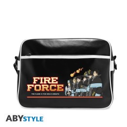 ABYSTYLE FIRE FORCE - Borsa a tracolla in vinile: "8° brigata"