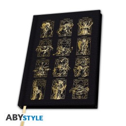 ABYSTYLE SAINT SEIYA - Agenda A5 Premium: "Gold Armors"