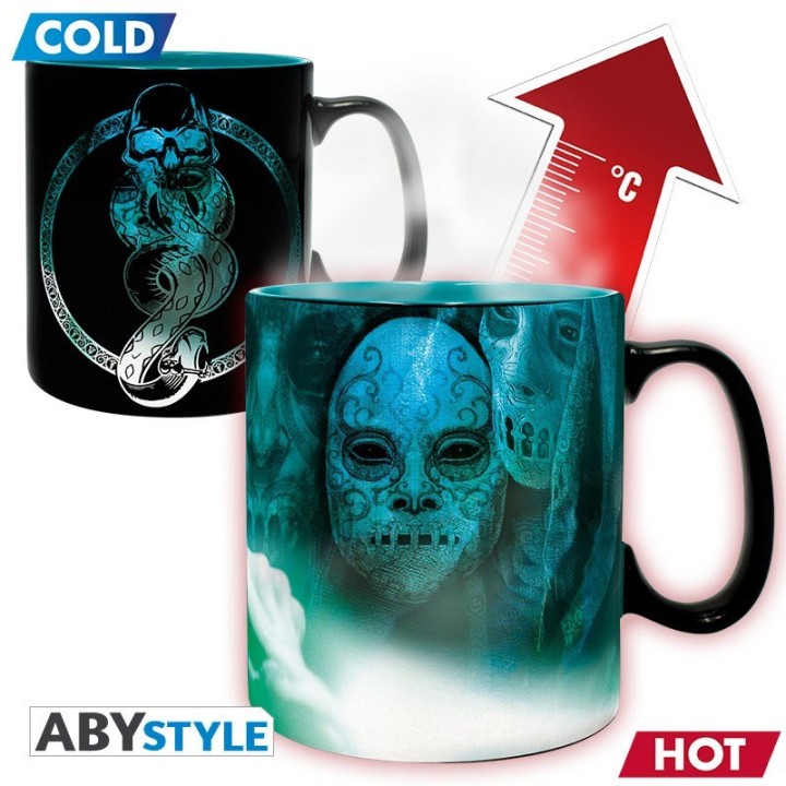 ABYSTYLE HARRY POTTER - VOLDEMORT - TAZZA TERMOSENSIBILE (Cambia con il calore)