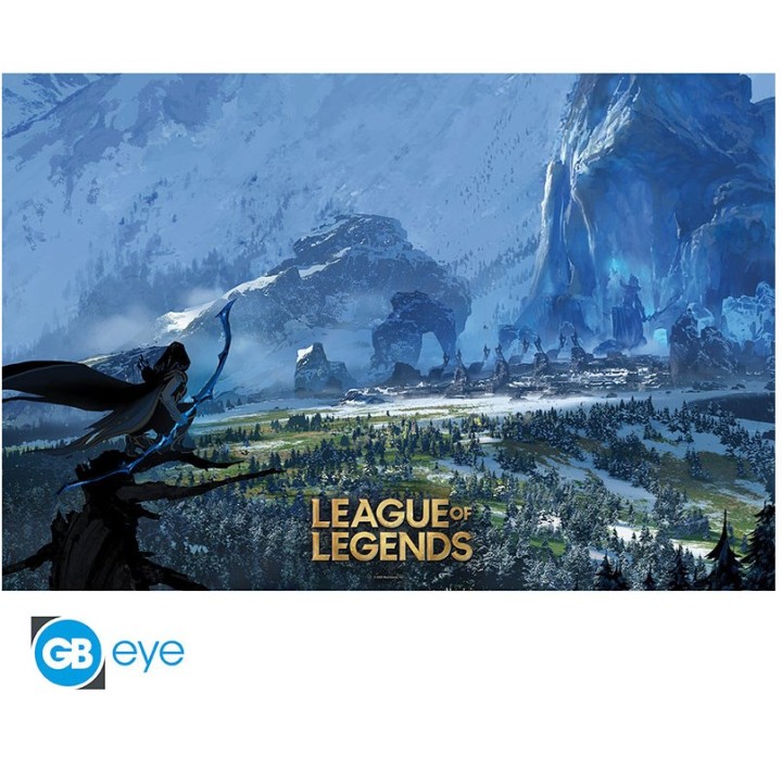 ABYSTYLE LEAGUE OF LEGENDS - Poster Maxi 91.5x61 :" Freljord"
