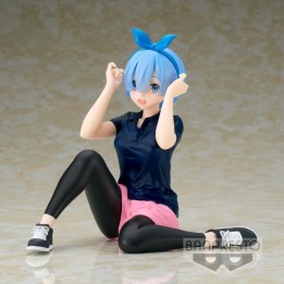 BANPRESTO 18513 - Re:Zero -Starting Life In Another World- -Relax Time-Rem Training Style Ver.