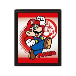 PYRAMID NINTENDO: SUPER MARIO (MARIO YOSHI FLIP) - POSTER 3D LENTICULAR INCORNICIATO