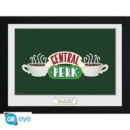 ABYSTYLE FRIENDS - Poster Incorniciato: "Central Perk"