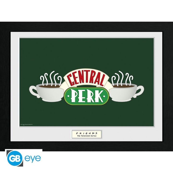ABYSTYLE FRIENDS - Poster Incorniciato: "Central Perk"