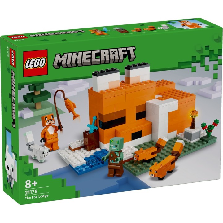 LEGO 21178 MINECRAFT - Il Capanno della Volpe
