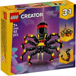 LEGO 31159 CREATOR - Animali selvatici: ragno trasformista