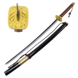 SH682.55 - Katana Nera e Oro Fantasy