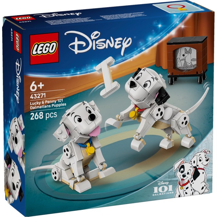 LEGO 43271 DISNEY - Pongo e Peggy - La carica dei cento e uno