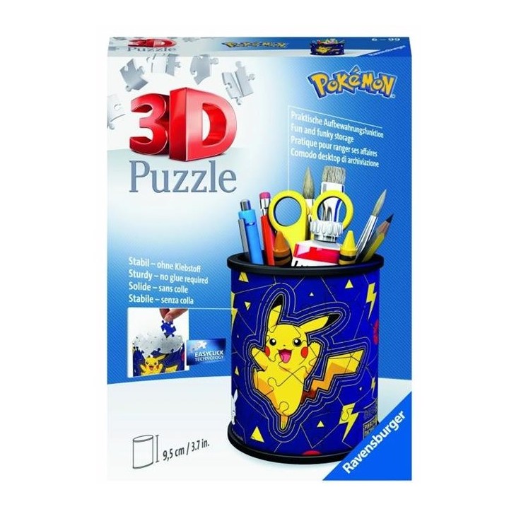 RAVENSBURGER Puzzle 3D Pencil Cup Pokemon