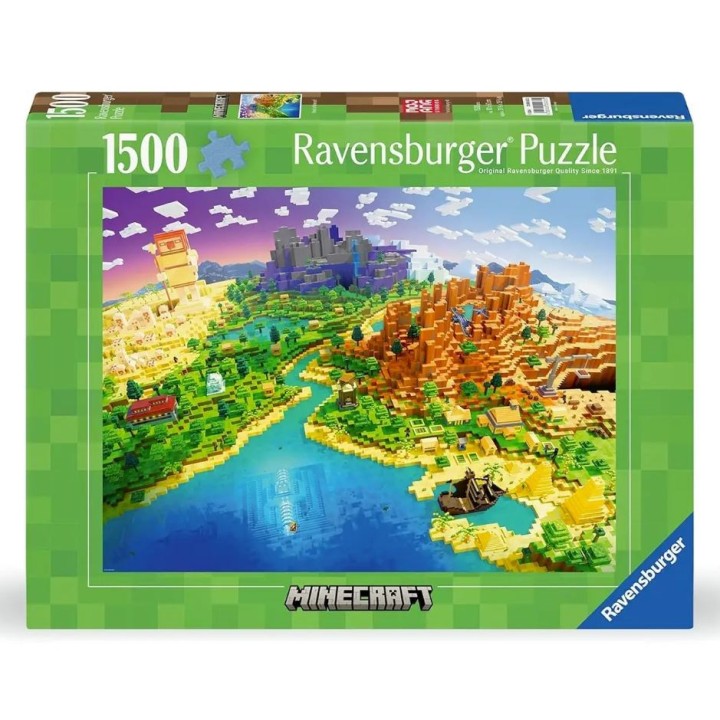 RAVENSBURGER Minecraft 1500 pc