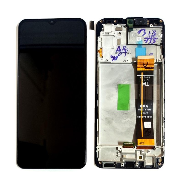TOUCHSCREEN + DISPLAY LCD DISPLAY COMPLETO + FRAME PER SAMSUNG GALAXY.