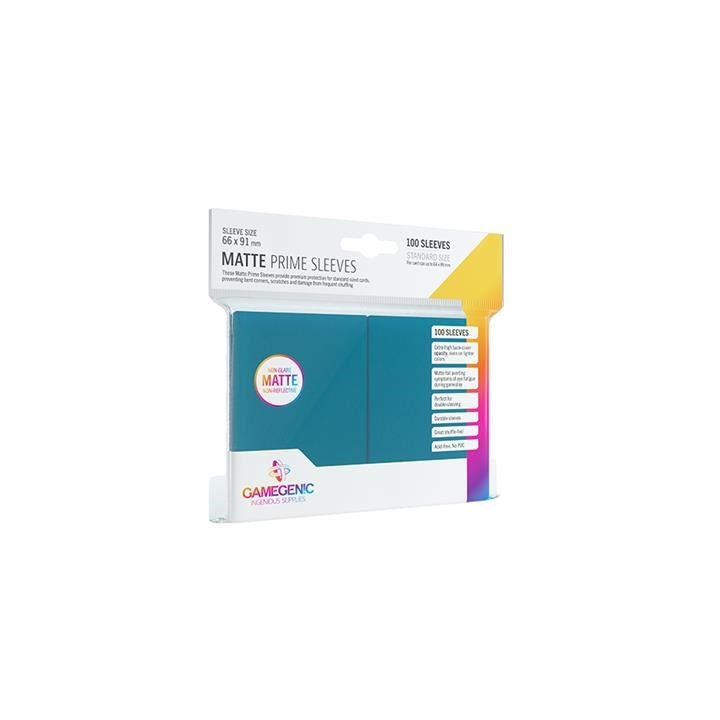 GAMEGENIC - Matte Prime Sleeves Blue Pack (100)