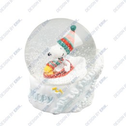 ERIK.PALLA DI NEVE SNOOPY