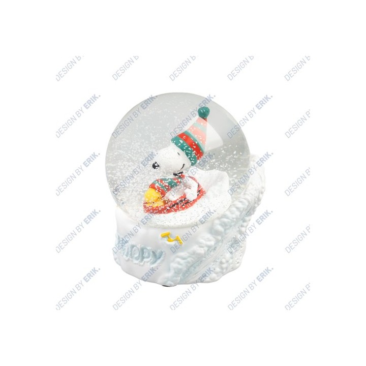 ERIK.PALLA DI NEVE SNOOPY