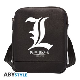 ABYSTYLE DEATH NOTE - Borsa con stampa "L Symbol" - Vinyl Small - Gan.