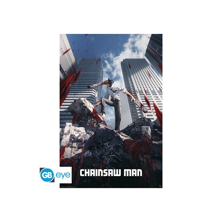 ABYSTYLE CHAINSAW MAN - Poster grande: "Key visual" (91.5x61)
