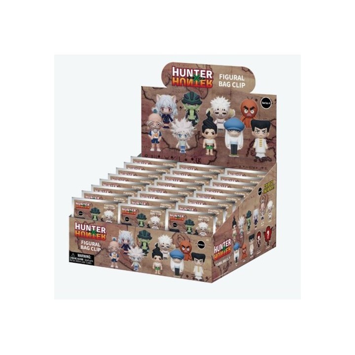 MONOGRAM 117047 Hunter X Hunter S.4 Bag Clip Blind Box Display (24)