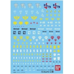 BANDAI GUNDAM DECAL 29 HGUC MULTIUSE - ZEON MS 2
