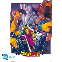 ABYSTYLE DRAGON BALL HERO - Poster grande: "Gohan & Piccolo" (91.5x61)