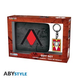 ABYSTYLE HUNTER X HUNTER - Portafoglio + Portachiavi : "Hunter"