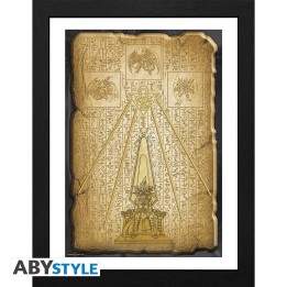 ABYSTYLE YU-GI-OH! - Poster Incorniciato: "Egyptian Tablet" (30x40)