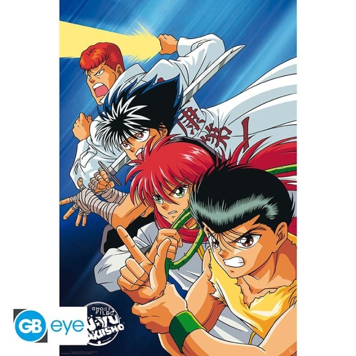 ABYSTYLE YU YU HAKUSHO - Poster grande: "Gruppo" (91.5x61)