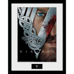 ABYSTYLE VIKINGS - Poster Incorniciato: "Keyart"