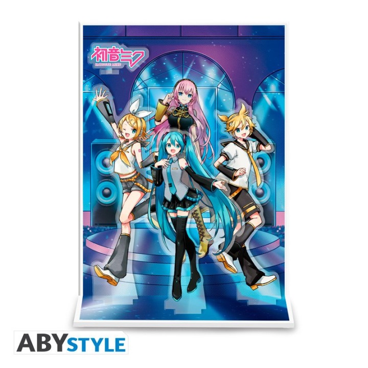 ABYSTYLE HATSUNE MIKU - Acryl Figure 2D: "Miku & friends"